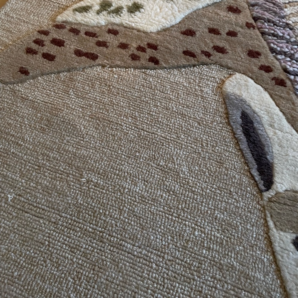 Anthropologie Hand-Tufted Panthera Wool Rug - Picture 7 of 12